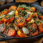 Poêlée de Patates Douces Sautées aux Oignons, Ail et Thym : Découvrez cette recette délicieuse !