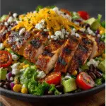 Salade de Tacos au Poulet Grillé : le goût qui séduit!