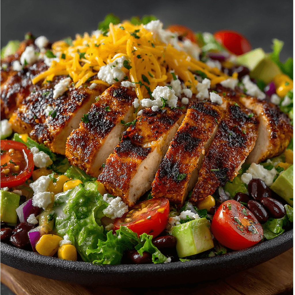 Salade de Tacos au Poulet Grillé : le goût qui séduit!
