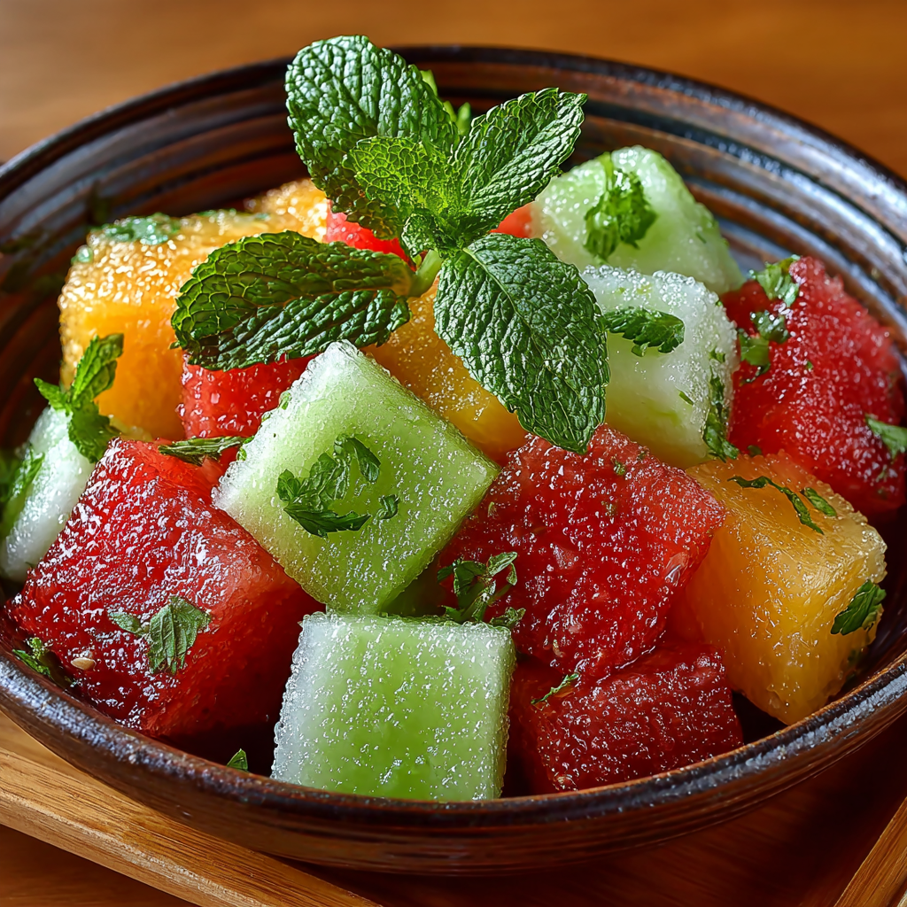 Salade melon : découvrez une recette rafraîchissante!