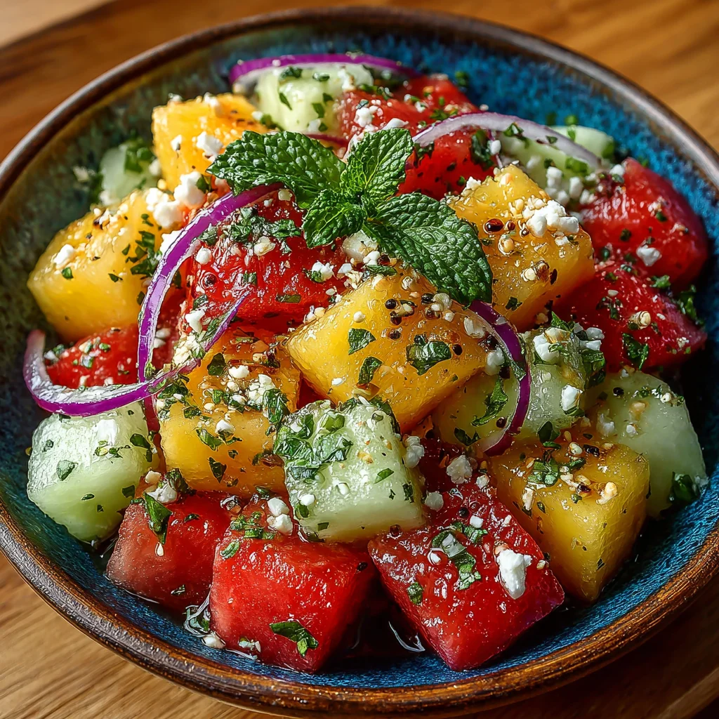 Salade melon : découvrez une recette rafraîchissante!