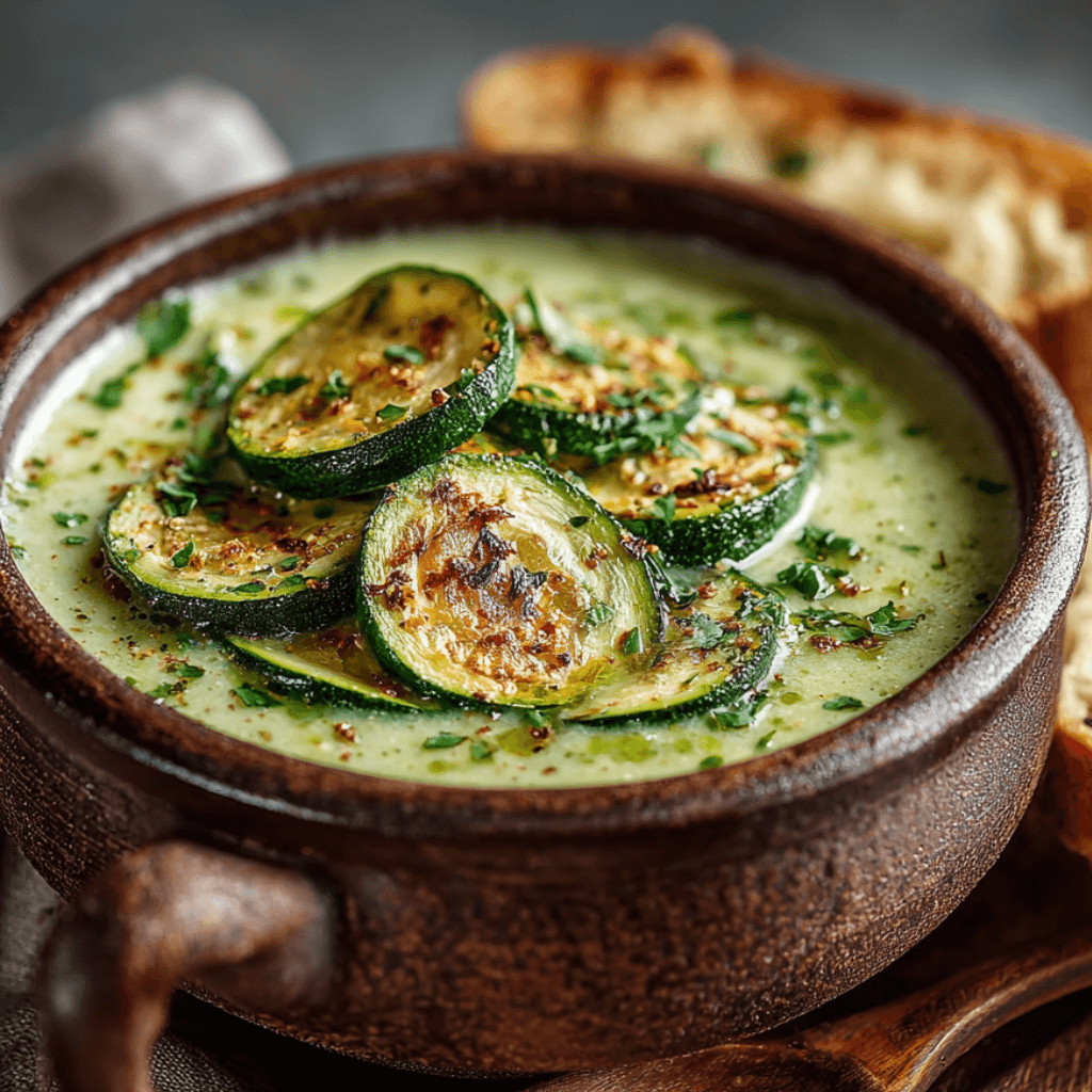 Soupe froide courgette : découvrez la recette rafraîchissante !