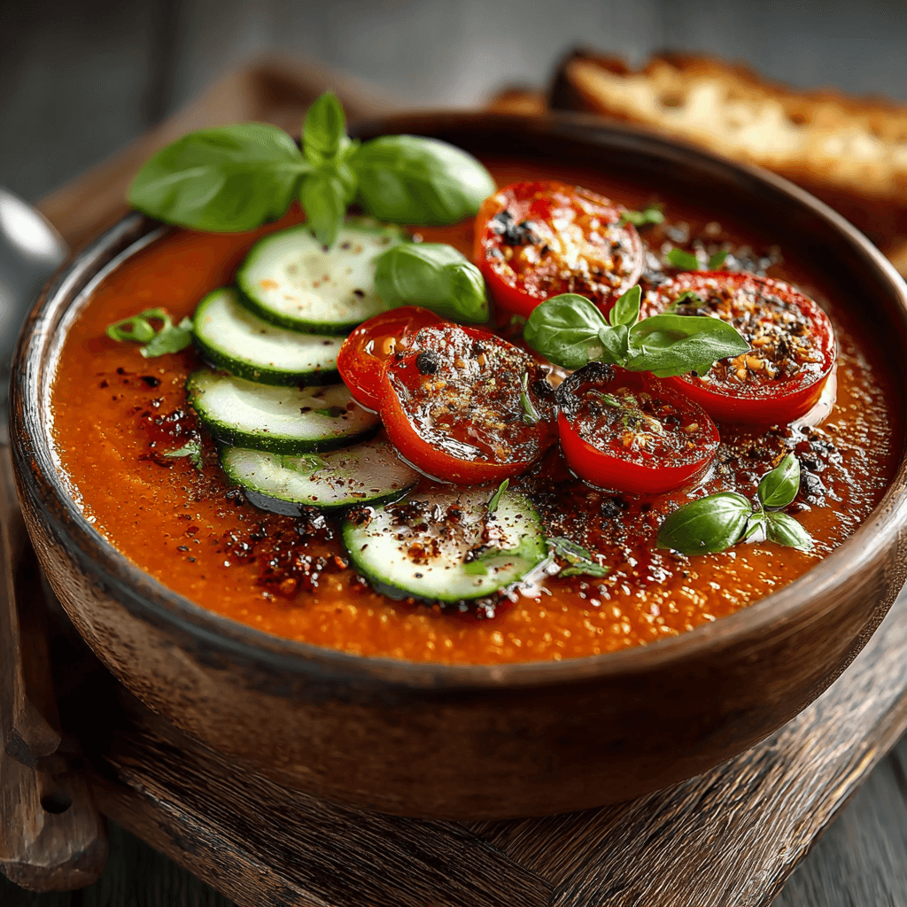 Soupe froide : découvrez la recette rafraîchissante !