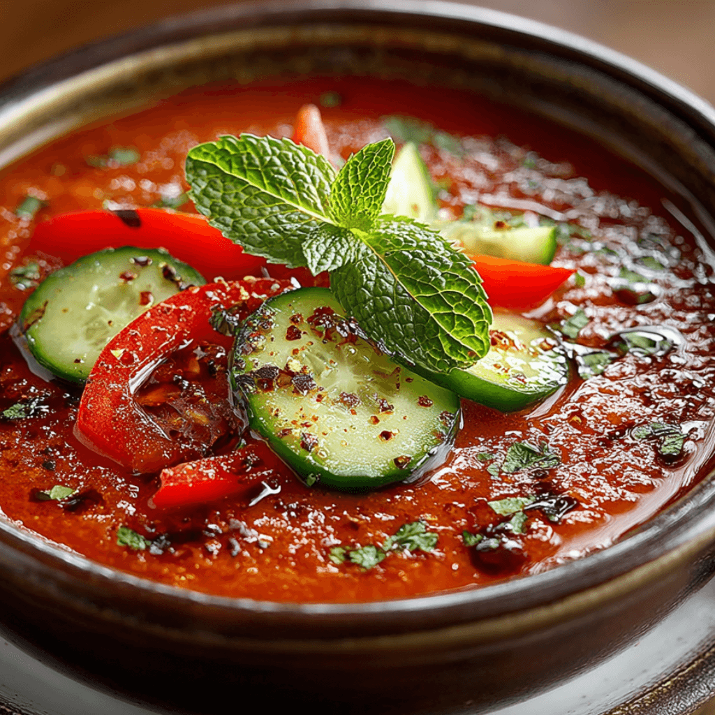 Soupe froide : découvrez la recette rafraîchissante !