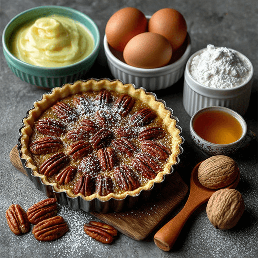 Tarte aux Noix de Pécan Facile et Gourmande à essayer !