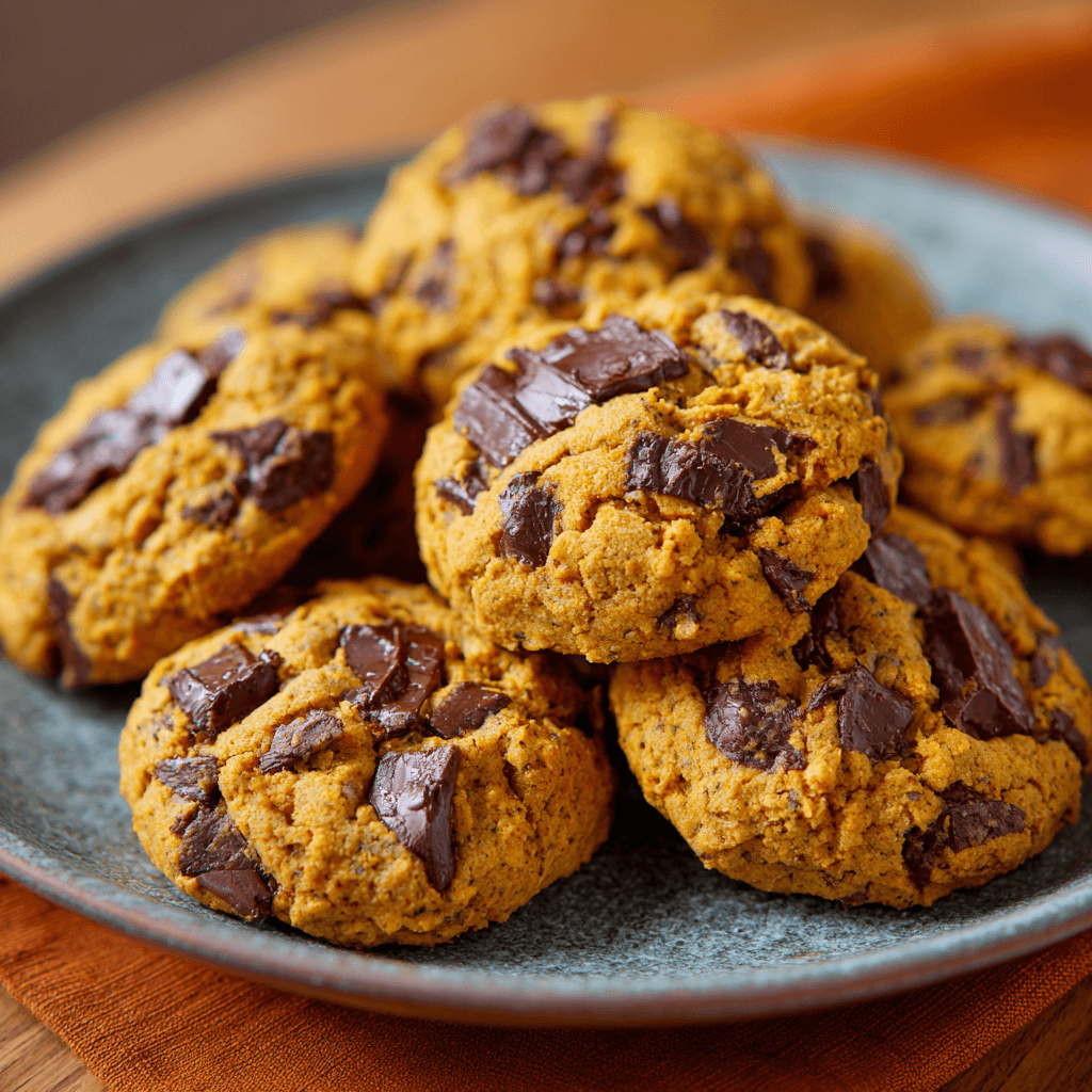 Biscuit à la citrouille et morceaux de chocolat : découvrez la recette irrésistible !