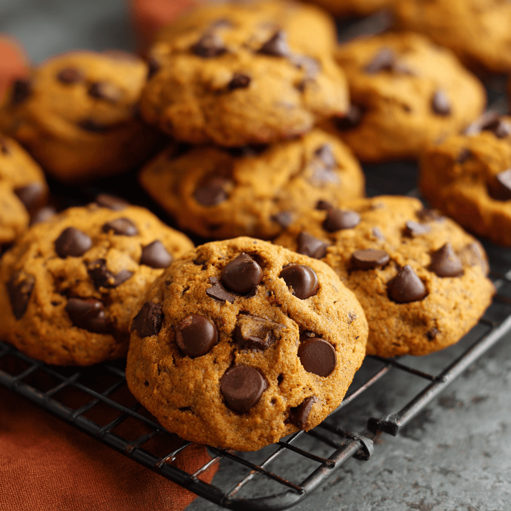 Biscuits à la citrouille et aux brisures de chocolat : savourez cette délicieuse recette !
