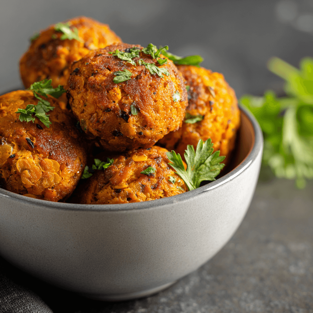 Boulettes Lentilles Patate Douce : Savourez cette recette délicieuse !