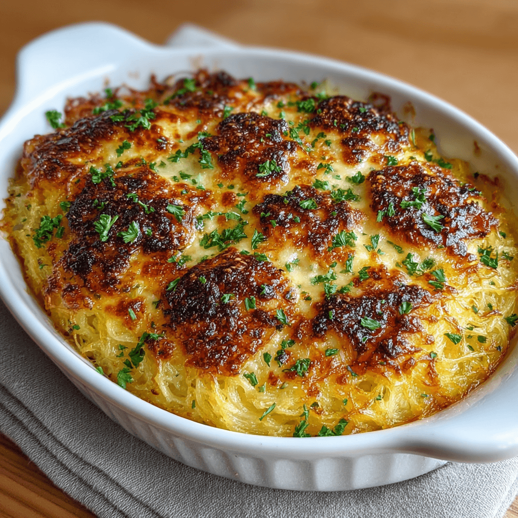 Courge spaghetti gratinée : un délice à découvrir !