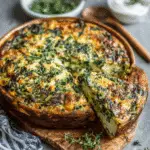 Crustless Spinach Quiche : découvrez une recette délicieuse !