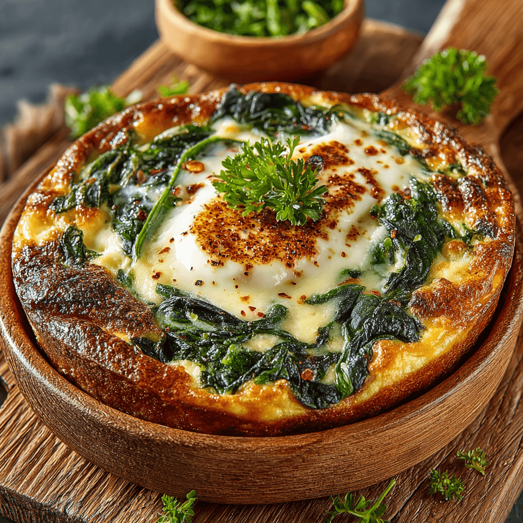 Crustless Spinach Quiche : savourez sans culpabilité !