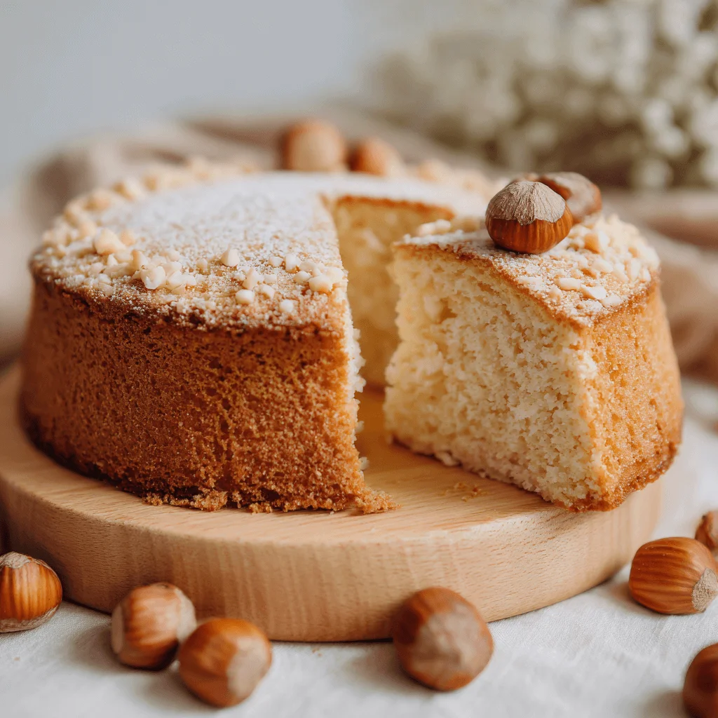 GÂTEAU LÉGER AUX NOISETTES (3 INGRÉDIENTS) : une recette délicieuse à découvrir !