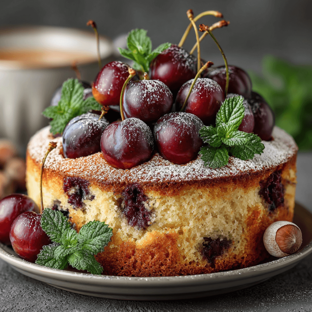 Gâteau Noisettine et Prunes : Un délice à découvrir !