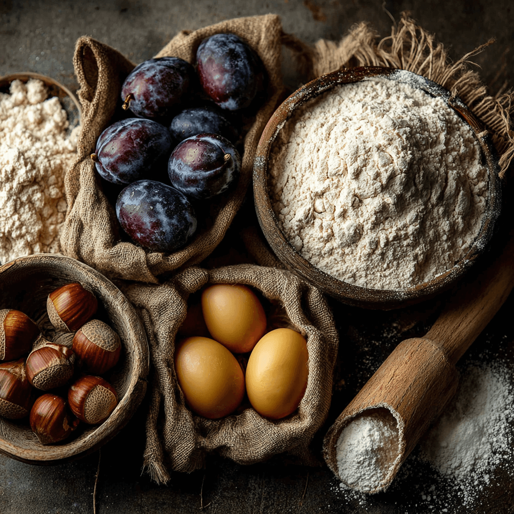 Gâteau Noisettine et Prunes : Un délice à découvrir !