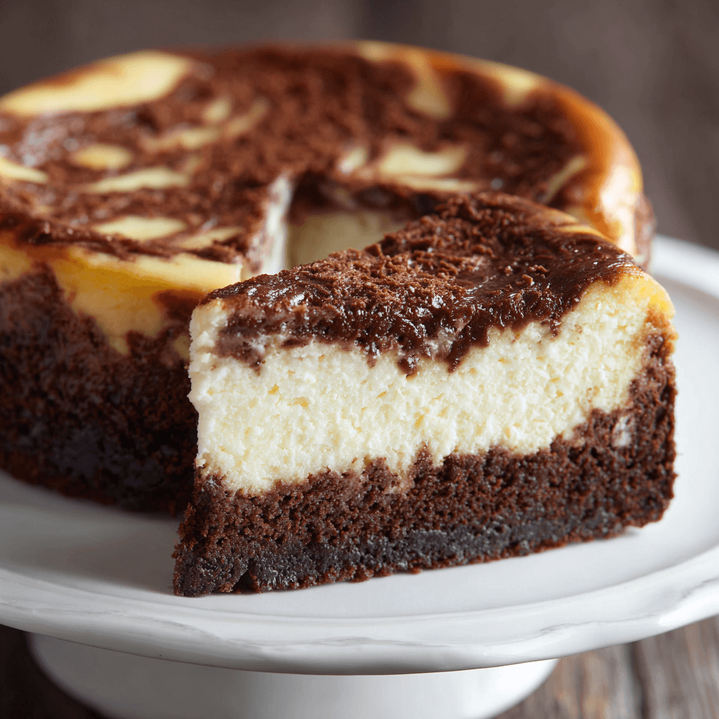 Gâteau d'anniversaire au fromage et au brownie : une douceur inoubliable !