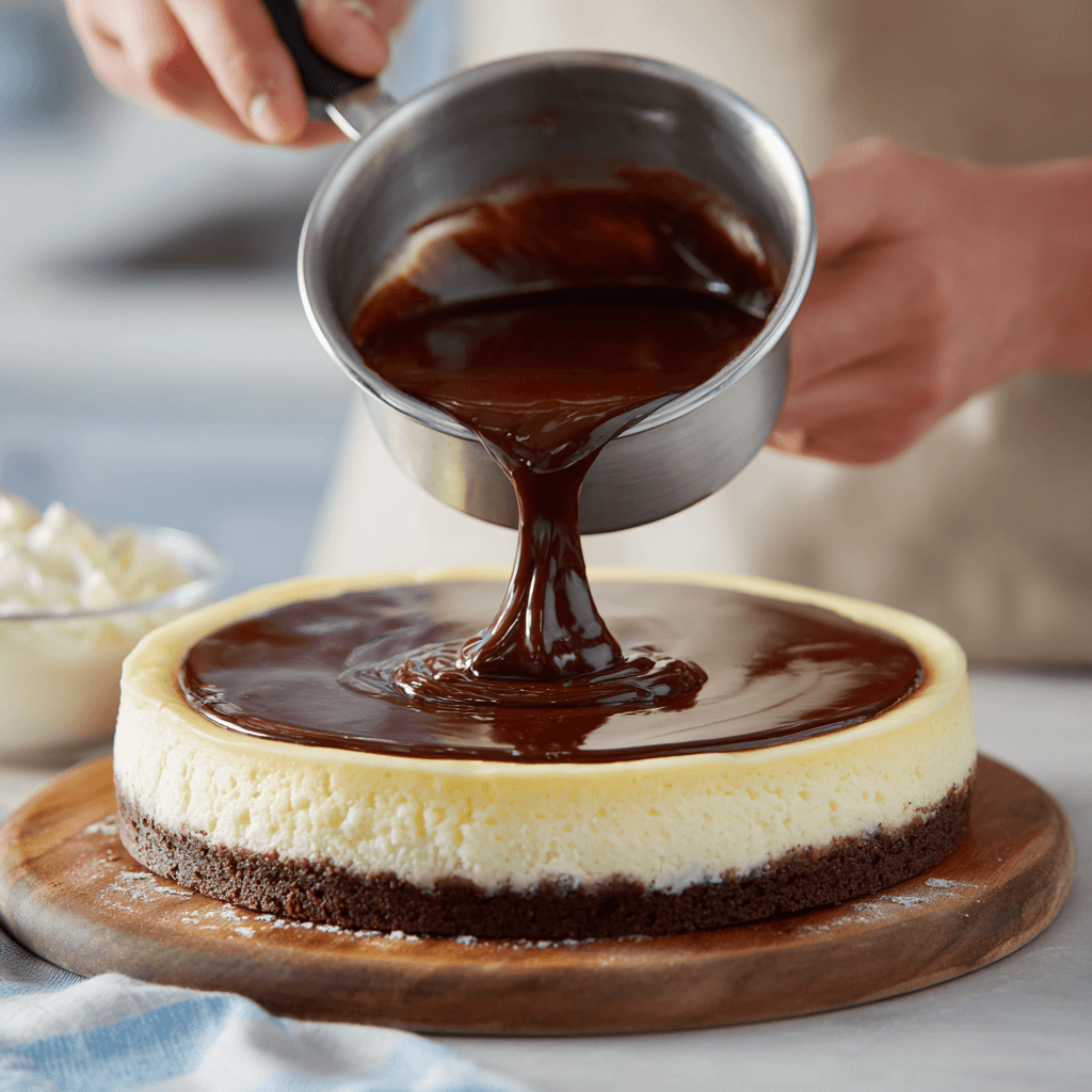 Gâteau d'anniversaire au fromage et au brownie : une douceur inoubliable !