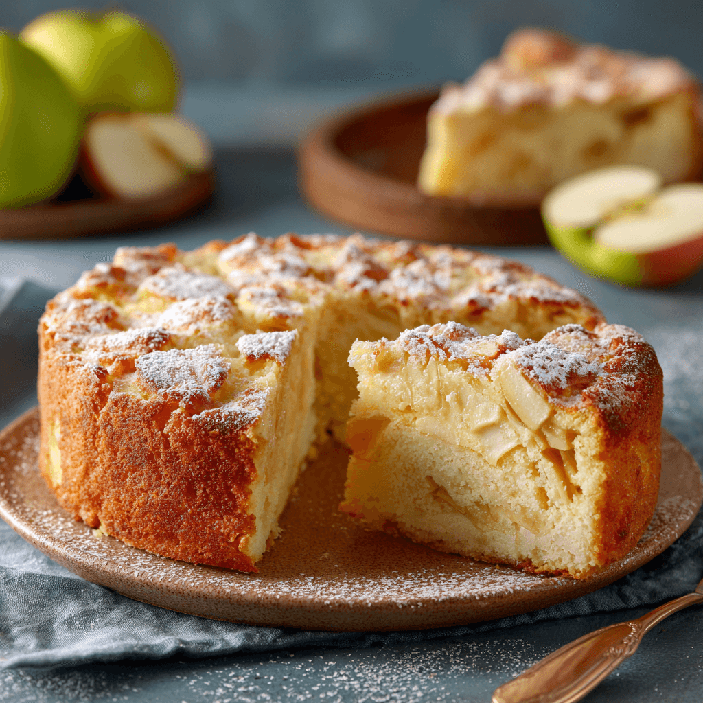Gâteau invisible aux pommes ultra fondant : découvrez la recette parfaite!