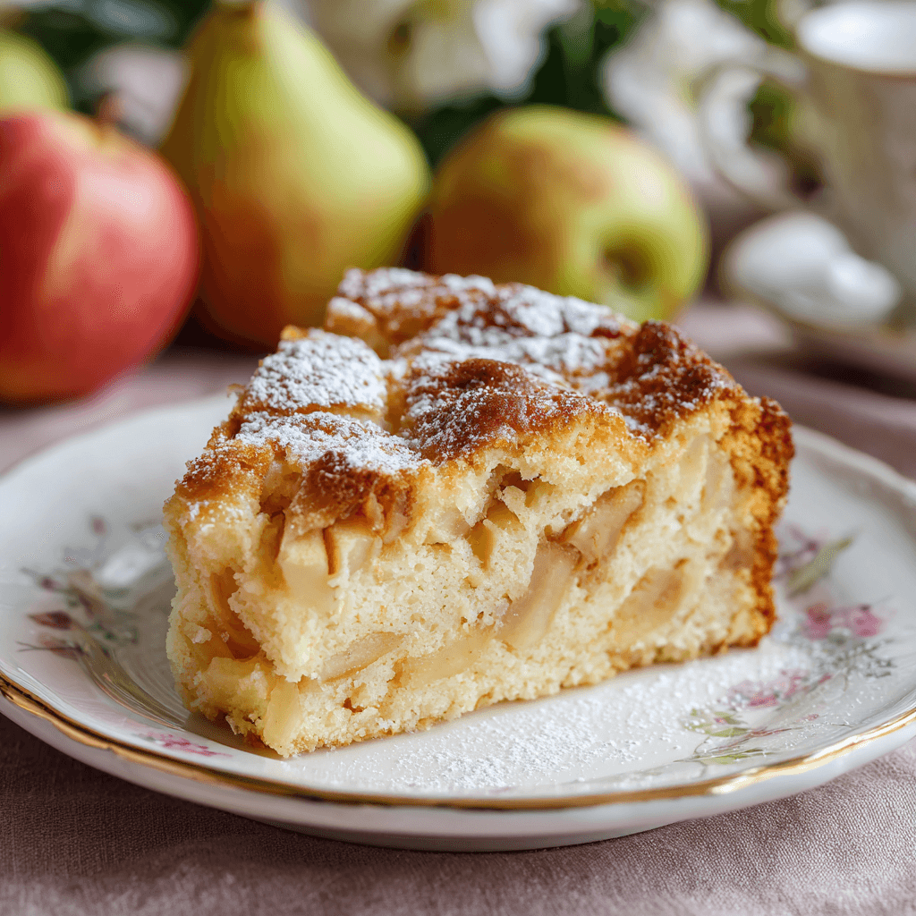 Gâteau invisible aux pommes ultra fondant : découvrez la recette parfaite!