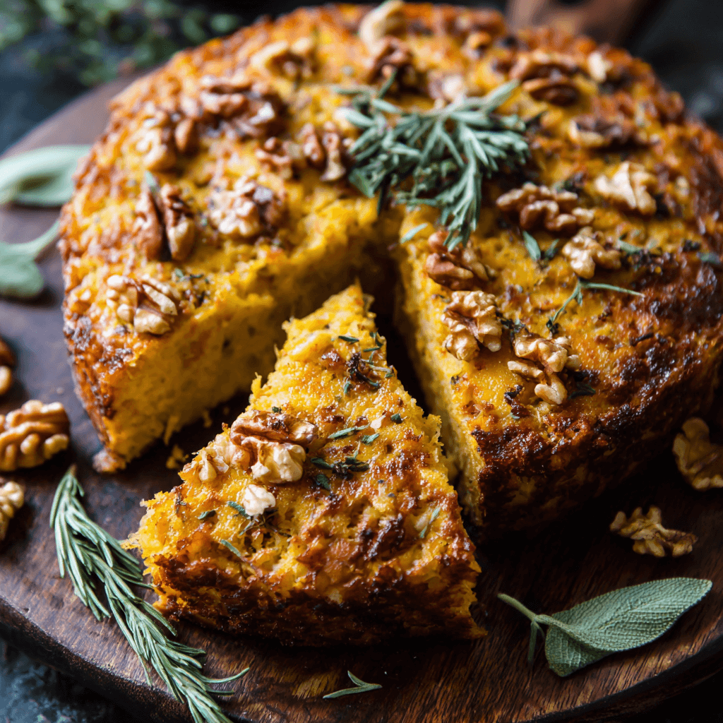 Gâteau invisible salé courge butternut : un délice à découvrir !