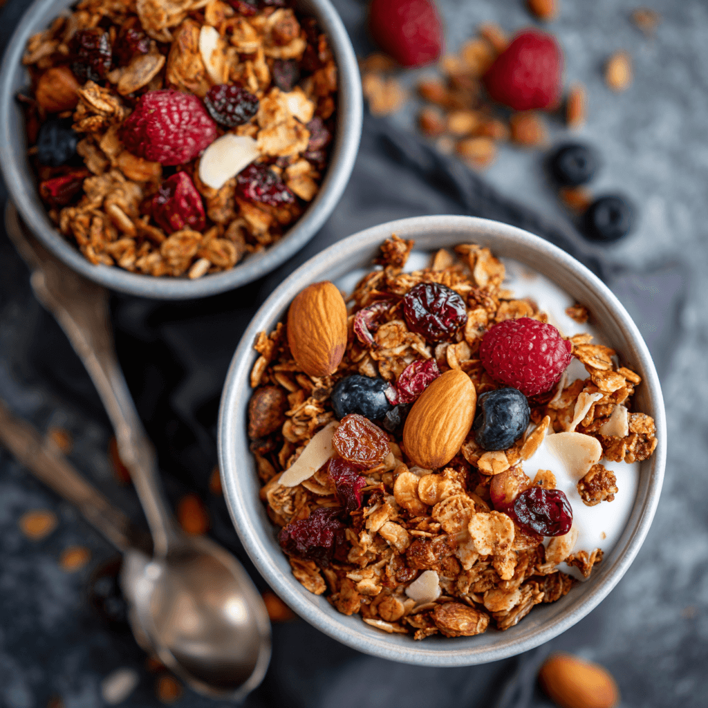 Granola maison crunchy healthy : la recette irrésistible!