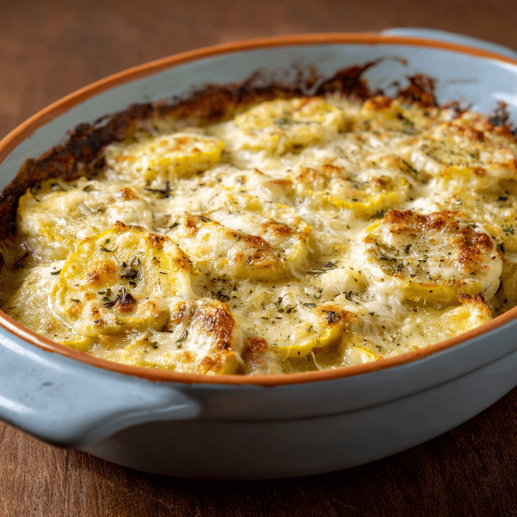Gratin de Pâtisson Savoureux et Facile à Réaliser : Régalez-vous !