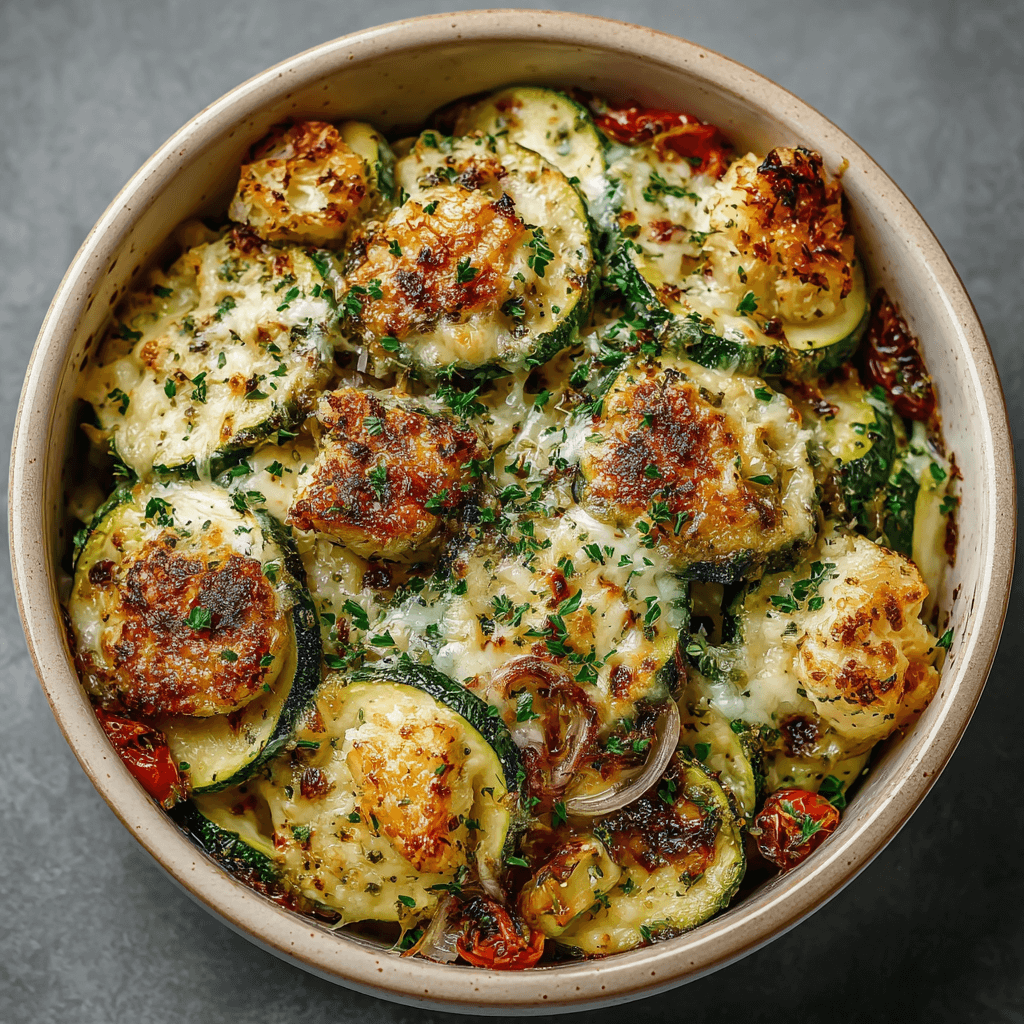 Gratin de poulet et de courgettes à la méditerranéenne : découvrez une recette délicieuse et facile !