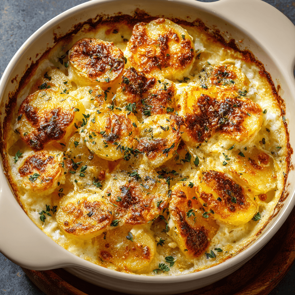 Gratins de Pomme de Terre Croustillants et Fondants : Un délice irrésistible à découvrir !