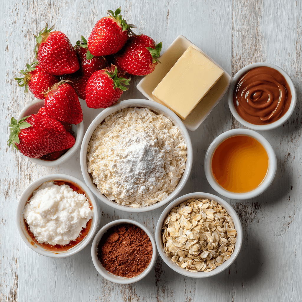 Gruau au cheesecake aux fraises pour la nuit : savourez un délice!