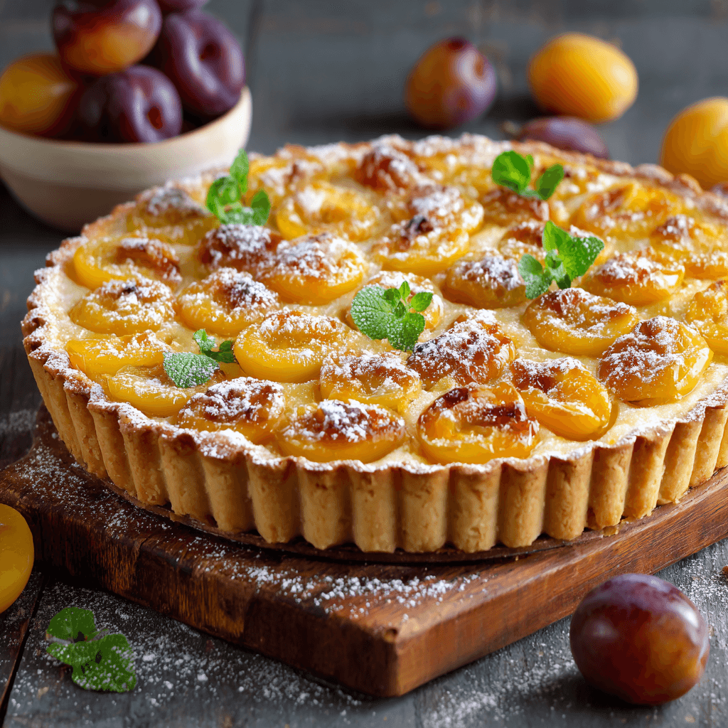 La Vraie Tarte aux Mirabelles : découvrez la recette parfaite !