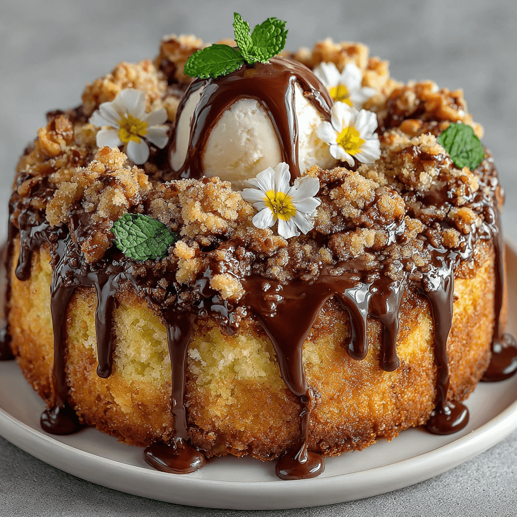 Le Gâteau Crumble au Nutella qui fait sensation : découvrez la recette inratable !