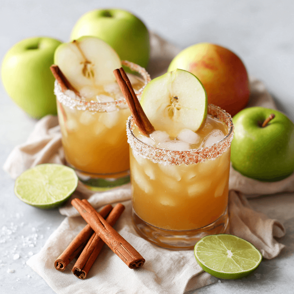 Margarita rapide au cidre de pomme et au jus de poire, un cocktail savoureux à essayer !