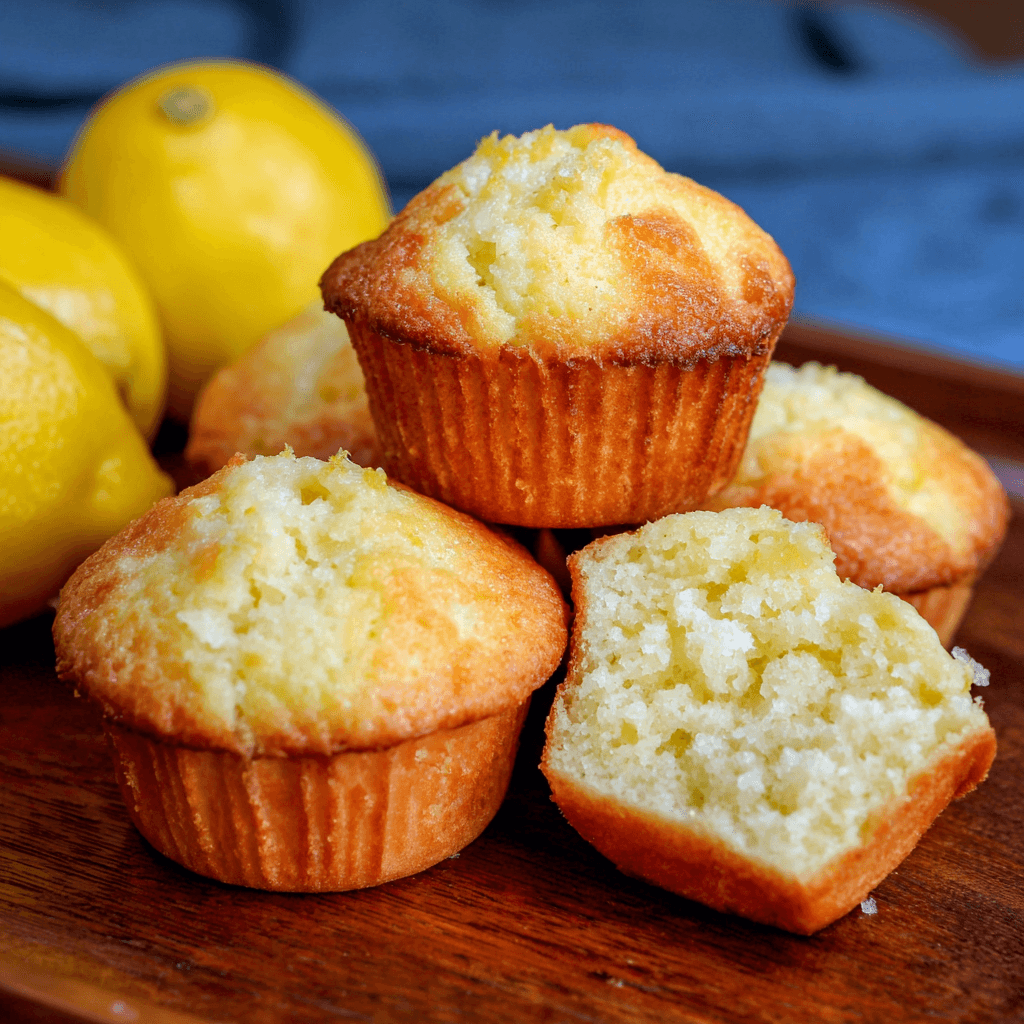 Muffins au citron : Découvrez la recette facile et délicieuse !