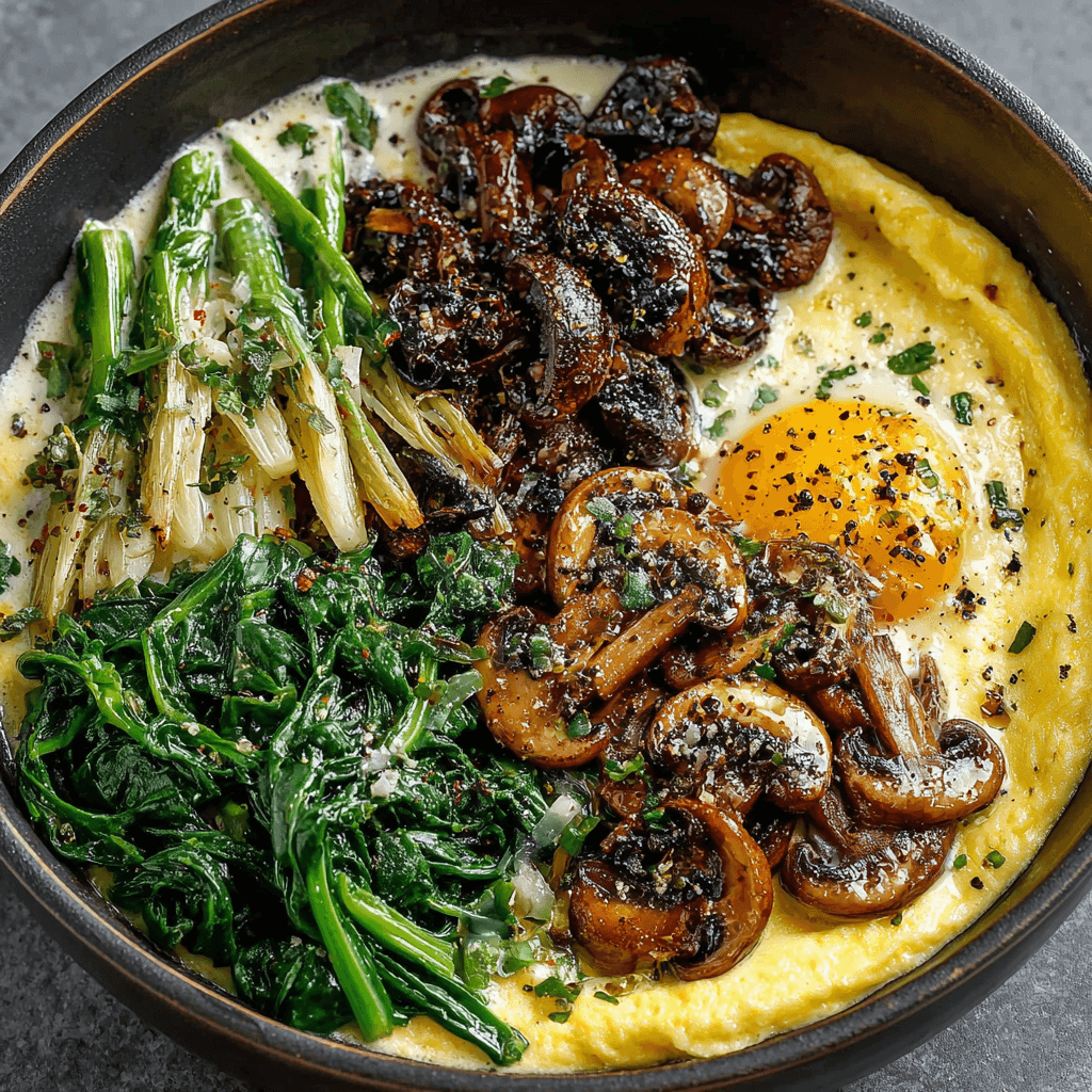 Omelette aux Champignons et Épinards : Savourez cette recette délicieuse !