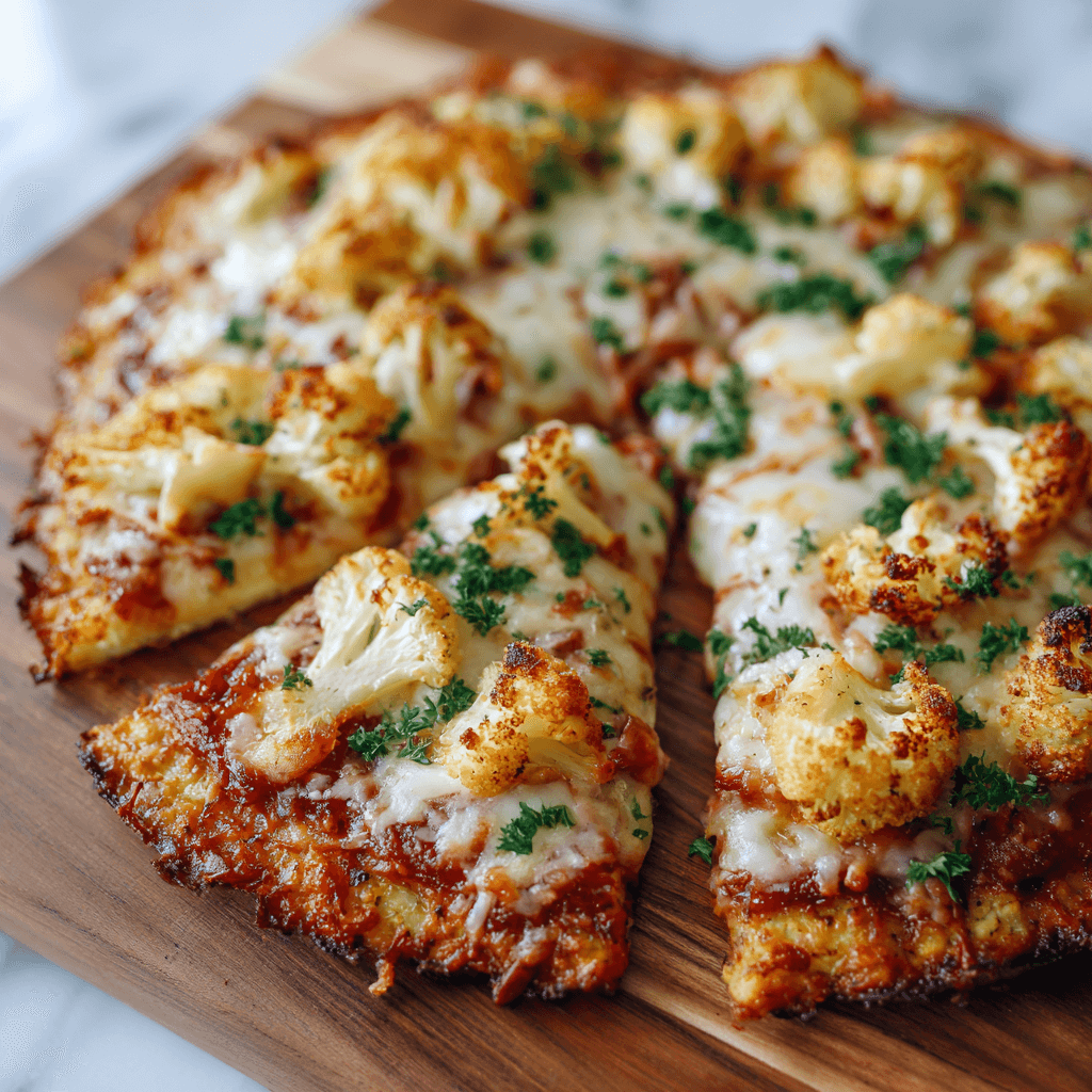 Pizza de chou-fleur : Découvrez une recette savoureuse !