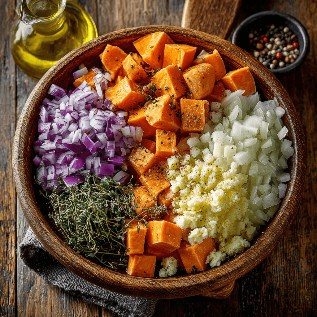 Poêlée de Patates Douces Sautées aux Oignons : un délice !