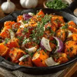 Poêlée de Patates Douces Sautées aux Oignons : un délice !