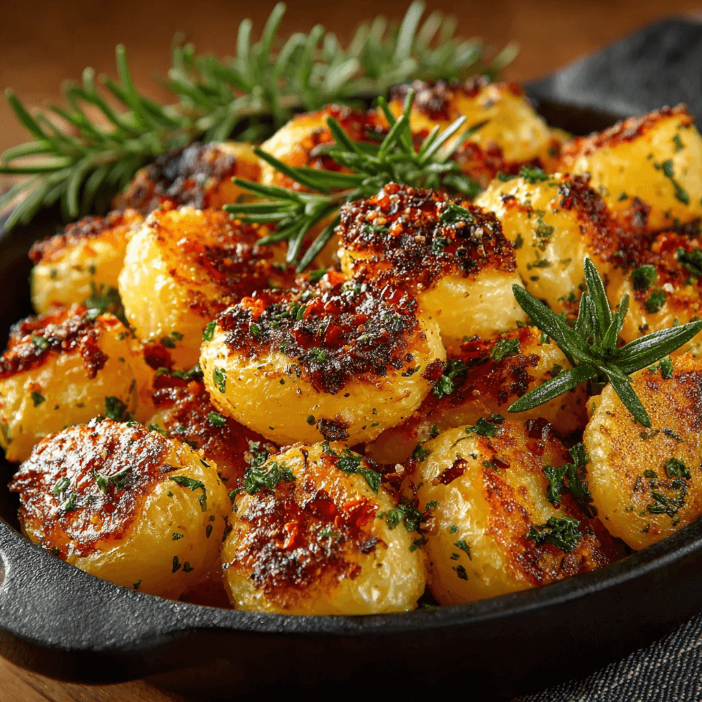 Pommes de Terre Rôties au Four : un régal croustillant à découvrir !