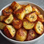 Recette hyper facile de pommes de terre rôties croustillantes à découvrir !