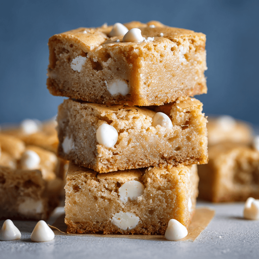 Recette simple de brownies blonds pour régaler vos invités