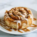 Rouleaux de cannelle au beurre de biscuits Biscoff irrésistibles : découvrez la recette gourmande!