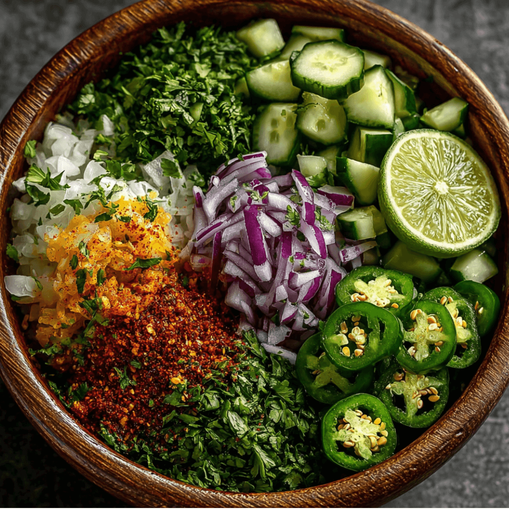 Salade de concombre mexicaine fraîche et épicée au citron vert et au tajin : découvrez une recette irrésistible !