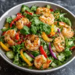 Salade de crevettes à l'asiatique : un délice santé à découvrir !