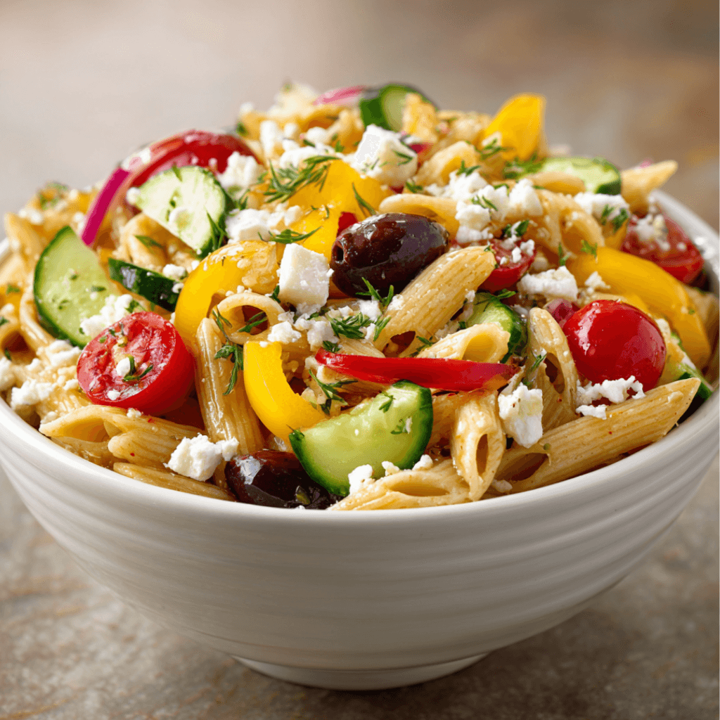Salade de pâtes de récolte : une recette délicieuse à essayer !