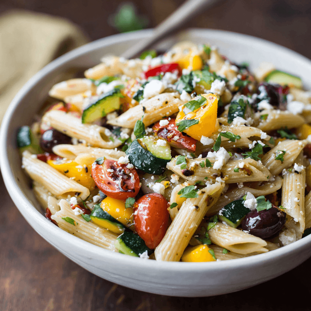 Salade de pâtes de récolte : une recette délicieuse à essayer !