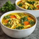 Soupe de poulet anti-inflammatoire : Boostez votre bien-être !