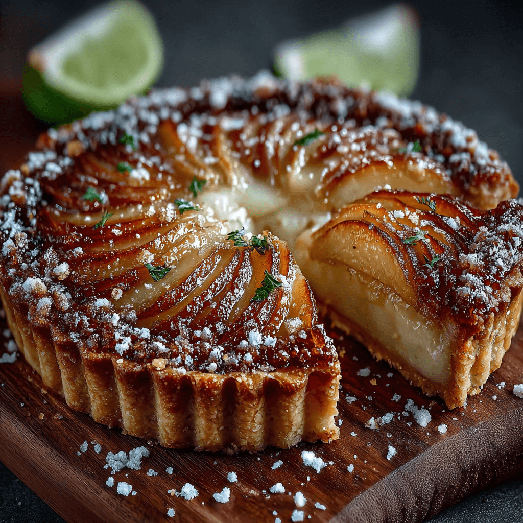 Tarte à la poire de ma mamie : un délice à découvrir !