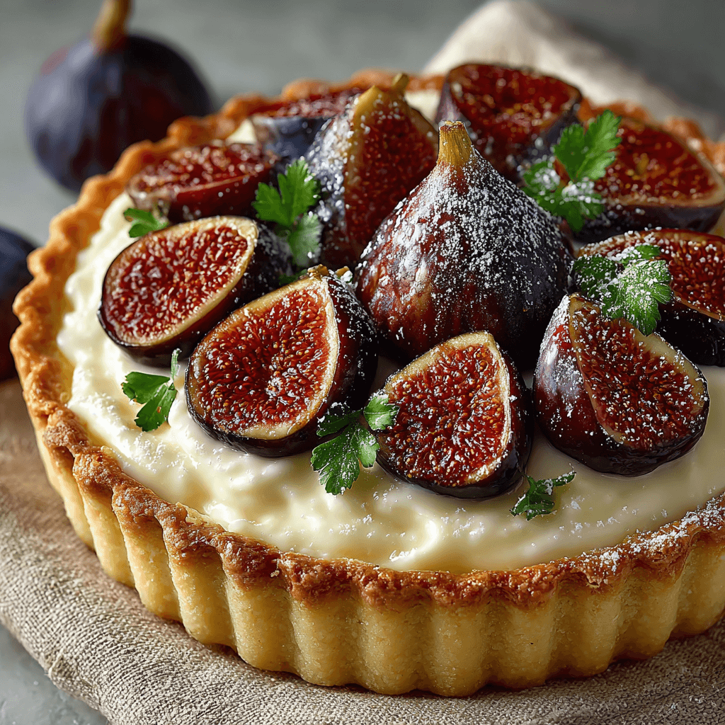 Tarte aux figues toute simple : un délice à tester !