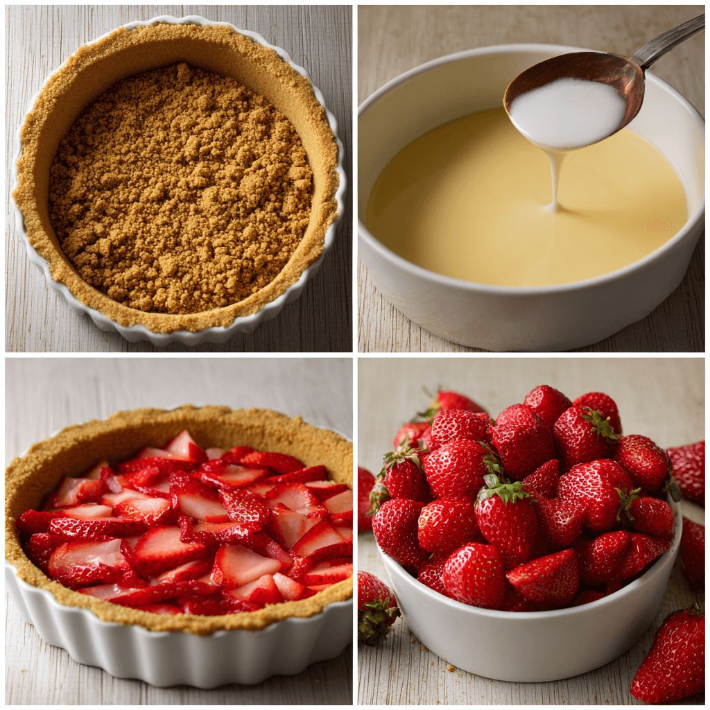 Tarte aux fraises sans cuisson : un dessert frais et facile !