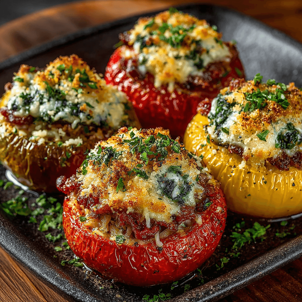 Tomates farcies à l’ancienne : découvrez la recette savoureuse !