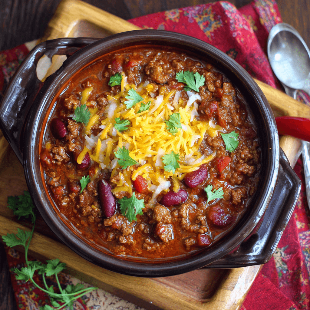 Véritable Chili con Carne : un délice à savourer!